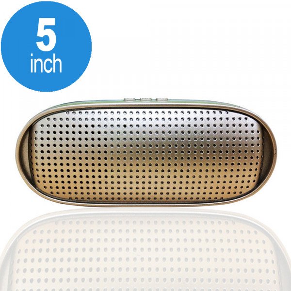 Wholesale Metallic Design Portable Wireless Bluetooth Speaker Y5 (Gold)