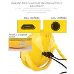 Wholesale Emoji Loud Sound Portable Bluetooth Speaker with Strap and USB Slot YM-032 (Kiss)