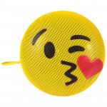 Wholesale Emoji Loud Sound Portable Bluetooth Speaker with Strap and USB Slot YM-032 (Kiss)