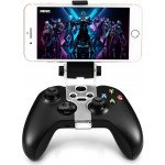 Wholesale Universal Cell Phone Clamp Bracket Holder with Adjustable Stand for Xbox One / S / Elite Controller (Black) [Phone and Controller Not Included]