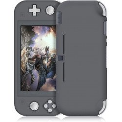 Shock-Absorption and Anti-Scratch Design Protective Case for Nintendo Switch Lite (Silicone Dark Gray) Shock-Absorption and Anti-Scratch Design Protective Case for Nintendo Switch Lite (Silicone Dark Gray)