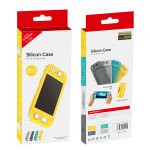 Wholesale Shock-Absorption and Anti-Scratch Design Protective Case for Nintendo Switch Lite (Silicone Dark Gray)