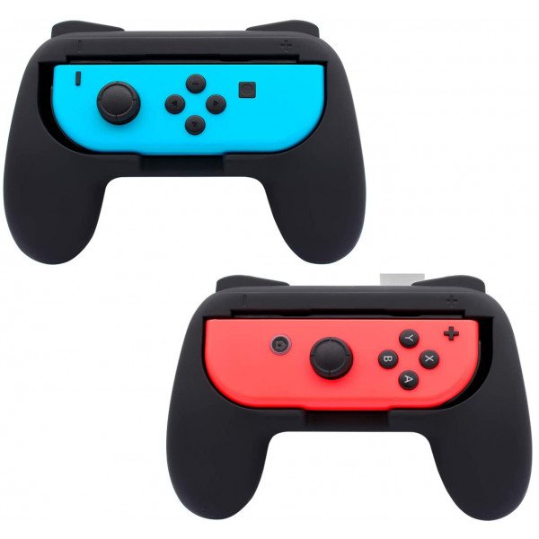 Wholesale 2 Pack Wear Resistant Joy-Con Controller Hand Grip for Nintendo Switch Joy-Con (Black)