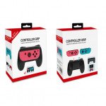 Wholesale 2 Pack Wear Resistant Joy-Con Controller Hand Grip for Nintendo Switch Joy-Con (Blue-Red)