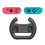 Wholesale 2 Pack Steering Wheel Controller Racing Games Joy Con Controller Grip for Nintendo Switch Joy-Con Mario Kart (Blue-Red)