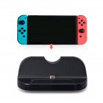 Wholesale Charging Dock Station Compatible with Nintendo Switch [Charge and Play] (Black)