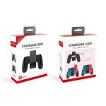 Wholesale Portable Joy-con Charger Dock Controller Grip with USB-C Cable and Battery Indicators, High Speed Charging While Play for Nintendo Switch Joy-Con (Black)