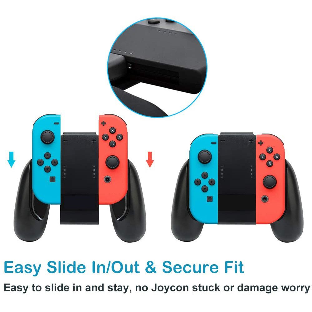 Wholesale Portable Joy con Charger Dock Controller Grip with USB C
