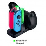 Wholesale Charging Dock Stand Station with Charging Indicator and USB-C Cable Compatible with Nintendo Switch Joy-cons and Pro Controller (Clear)