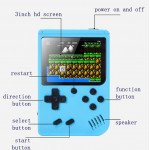 Wholesale 500 in 1 Retro Classic Game Box Portable Handheld Game Console Built-in Classic Games (Gray)