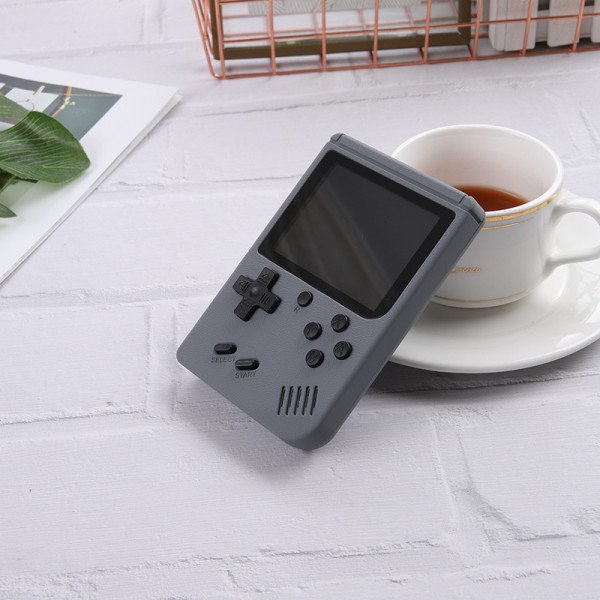 Wholesale 500 in 1 Retro Classic Game Box Portable Handheld Game Console Built-in Classic Games (Gray)