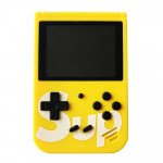 Wholesale Retro Classic SUP Game Box Portable Handheld Game Console Built-in 400 Classic Games (Yellow)