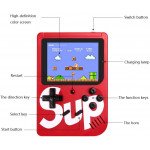 Wholesale Retro Classic SUP Game Box Portable Handheld Game Console Built-in 400 Classic Games (Red)