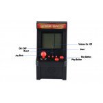 Wholesale 2.8 inch Screen Mini Portable Retro Game Arcade Game Console Machine Black and White Screen (Navy Blue)