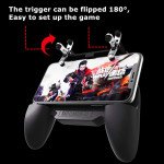 Wholesale Mobile Phone Game Controller Gamepad Grip Joystick with Stand for iPhone for Android Game Accessories Controller (Black)