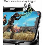 Wholesale Mobile Phone Game Controller Gamepad Grip Joystick with Stand for iPhone for Android Game Accessories Controller (Black)