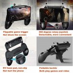 Wholesale Mobile Phone Game Controller Gamepad Grip Joystick with Stand for iPhone for Android Game Accessories Controller (Black)