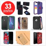 Wholesale 33pc Lot of Apple iPhone XS Max Assorted Mix Style and Color Cases - Lots Deal (All Style)