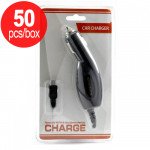 50pc Lot of Power Micro USB V8/V9 Car Charger (Blister package) - Box Deal