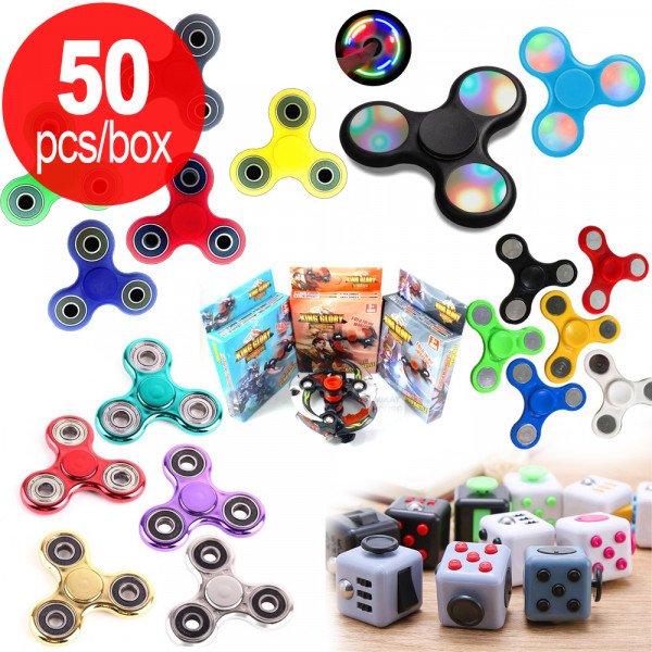 Wholesale Mix Fun Regular Fidget Spinner Toys On Sale