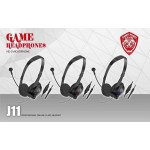 Wholesale HD Wired Gaming Headphone with Microphone Good for Adults Children Work Home School for Universal Cell Phones, Laptop, Tablet, and More (Black)
