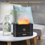 Wholesale Fire Mist Humidifier with Cool Fire Light Effect - Unique Ambient Humidifier 170 for Home, Office & Outdoor Use (White)