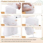 Wholesale Fire Mist Humidifier with Cool Fire Light Effect - Unique Ambient Humidifier 170 for Home, Office & Outdoor Use (White)