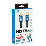 Wholesale Premium High-Speed 4K, 2160p Resolution Strong and Durable HDMI Cable 5 Feet Long for Universal Cell Phone, Device and More (Black)