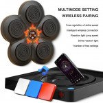 Wholesale Wall-Mounted Bluetooth Boxing Machine: Electronic Reflex Trainer for Home Fitness 5STAR for Universal Cell Phone And Bluetooth Device (Black)