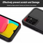 Wholesale Heavy Duty Strong Armor Hybrid Trailblazer Case Cover for Samsung Galaxy A26 5G (Black)