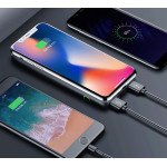 Wholesale Type-C Output 2in1 Qi Wireless Charging Fast Charging Power Bank 10000mAh for Universal Cell Phone And Devices (Black)