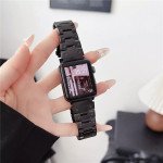 Wholesale Premium Stainless Steel Watch Band with Folding Clasp for Men - Elegant Design for Smart Watches for Apple Watch Series Ultra2/Ultra1/10/9/8/7/6/5/4/3/2/1/SE - 49MM/45MM/44MM/42MM (Black)
