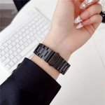 Wholesale Premium Stainless Steel Watch Band with Folding Clasp for Men - Elegant Design for Smart Watches for Apple Watch Series Ultra2/Ultra1/10/9/8/7/6/5/4/3/2/1/SE - 49MM/45MM/44MM/42MM (Gold)