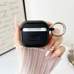 Wholesale Premium Shockproof Fashionable Mirror Kickstand Protective Cover Case for Apple Airpods 4 (Black)