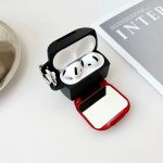 Wholesale Premium Shockproof Fashionable Mirror Kickstand Protective Cover Case for Apple Airpods 4 (Black)