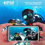 Wholesale Waterproof IP68 Snowproof Shockproof Heavy Duty Case with Built In Screen Protector for Apple iPhone 11 6.1 (Black)