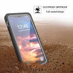 Wholesale Waterproof IP68 Snowproof Shockproof Heavy Duty Case with Built In Screen Protector for Apple iPhone 11 6.1 (Black)