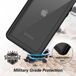 Wholesale Waterproof IP68 Snowproof Shockproof Heavy Duty Case with Built In Screen Protector for Apple iPhone 11 6.1 (Black)