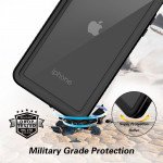 Wholesale Waterproof IP68 Snowproof Shockproof Heavy Duty Case with Built In Screen Protector for Apple iPhone 11 Pro Max 6.5 (Black)