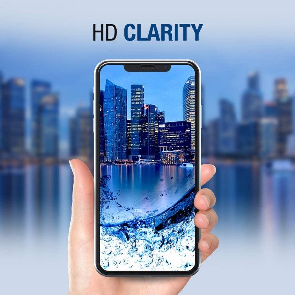Wholesale HD Tempered Glass Full Edge Protection Screen Protector for iPhone 16e / 14 / 13 / 13 Pro [6.1] (Clear)