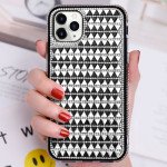 Wholesale Diamond Gradient Bling Glitter Shiny Rhinestone Case for Apple iPhone 13 Pro Max (6.7) (Black)