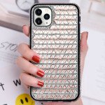 Wholesale Diamond Gradient Bling Glitter Shiny Rhinestone Case for Apple iPhone 12 Pro Max 6.7 (Orange)