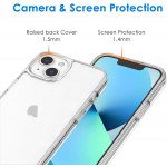 Wholesale Clear Anti-Scratch Shockproof Silicone Drop Protection Case for Apple iPhone 13 [6.1] (Clear)