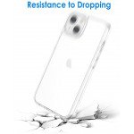 Wholesale Clear Anti-Scratch Shockproof Silicone Drop Protection Case for Apple iPhone 13 [6.1] (Clear)