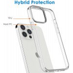 Wholesale Clear Anti-Scratch Shockproof Silicone Drop Protection Case for Apple iPhone 13 Pro (Clear)