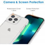 Wholesale Clear Anti-Scratch Shockproof Silicone Drop Protection Case for Apple iPhone 13 Pro Max (Clear)