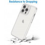 Wholesale Clear Anti-Scratch Shockproof Silicone Drop Protection Case for Apple iPhone 13 Pro (Clear)