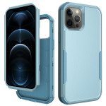 Wholesale Heavy Duty Strong Armor Hybrid Case Cover for Apple iPhone 12 Pro Max 6.7 (Navy Blue)