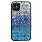 Wholesale Rhinestone Gradient Bling Glitter Sparkle Diamond Crystal Case for Apple iPhone 12 Pro Max 6.7 (Black)