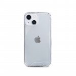Clear Armor Hybrid Transparent Case for Apple iPhone 13 [6.1] / 16e (Clear)